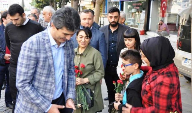 Ak Parti İlçe Başkanı Ahmet Özcan'ın İçerenköy Esnaf ve Ak Nokta ziyareti 2018