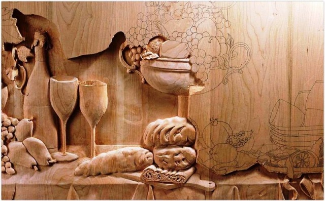 Ağaç Oyma İşçiliği ve Heykelleri