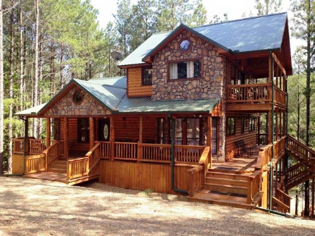 Ahşap Kütük Ev, Villa Fotoları