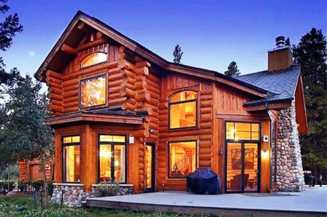 Ahşap Kütük Ev, Villa Fotoları