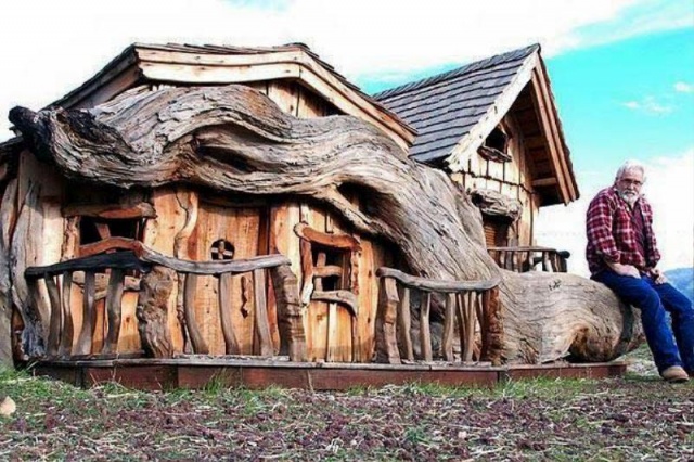 Ahşap Kütük Ev, Villa Fotoları