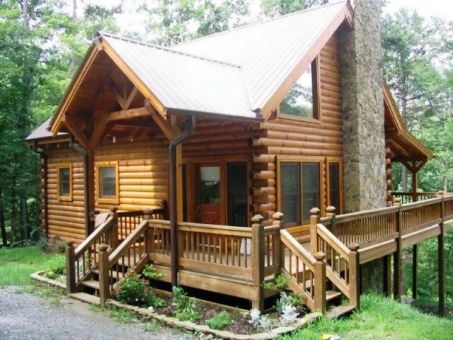 Ahşap Kütük Ev, Villa Fotoları