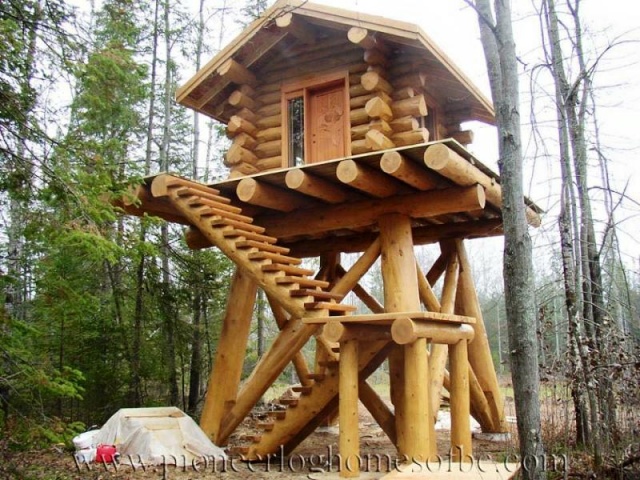 Ahşap Kütük Ev, Villa Fotoları