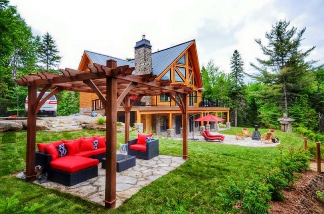 Ahşap Kütük Ev, Villa Fotoları