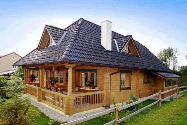 Ahşap Kütük Ev, Villa Fotoları