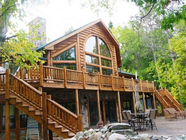 Ahşap Kütük Ev, Villa Fotoları