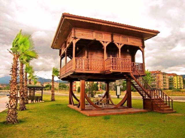 Ahşap Kütük Ev, Villa Fotoları