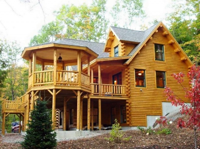 Ahşap Kütük Ev, Villa Fotoları