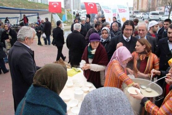Ak Parti Ataşehir Çanakkale Anma ve Çorba Dağıtım Etkinliği
