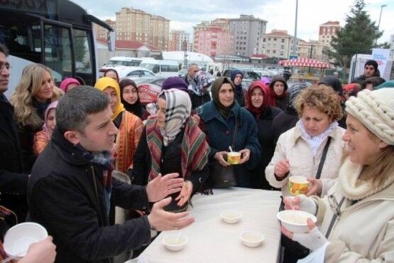 Ak Parti Ataşehir Çanakkale Anma ve Çorba Dağıtım Etkinliği