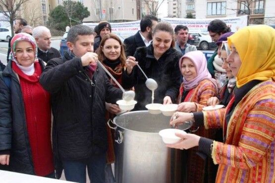 Ak Parti Ataşehir Çanakkale Anma ve Çorba Dağıtım Etkinliği