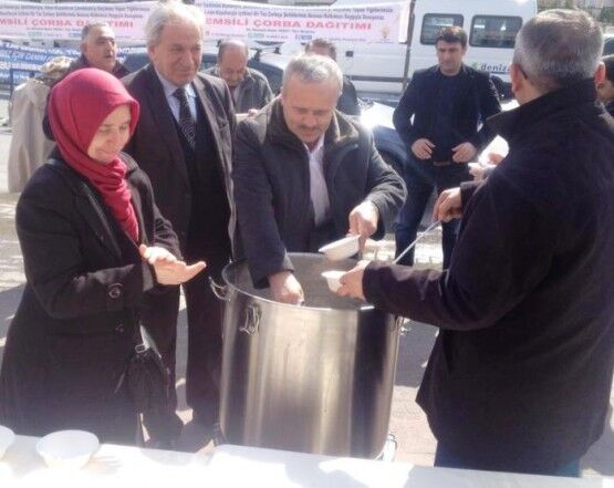 Ak Parti Ataşehir Çanakkale Anma ve Çorba Dağıtım Etkinliği