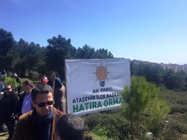 Ak Parti Ataşehir Ağaç Dikme Etkinliği 2016