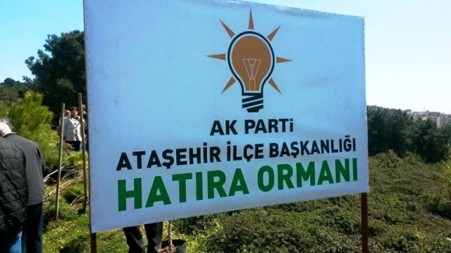 Ak Parti Ataşehir Ağaç Dikme Etkinliği 2016