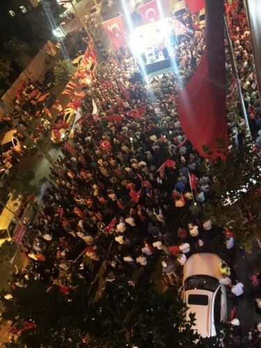 Ak Parti Ataşehir Demokrasi Nöbetinde 2016