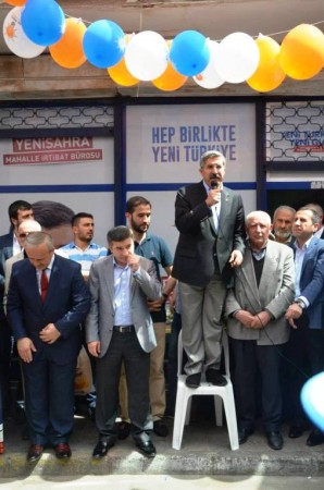 Ak Parti Yenisahra Seçim Bürosu açılışı 2015