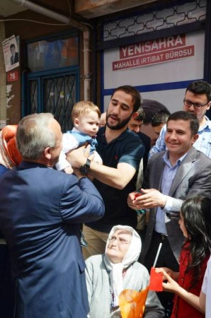 Ak Parti Yenisahra Seçim Bürosu açılışı 2015