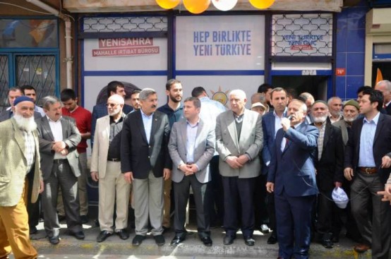 Ak Parti Yenisahra Seçim Bürosu açılışı 2015