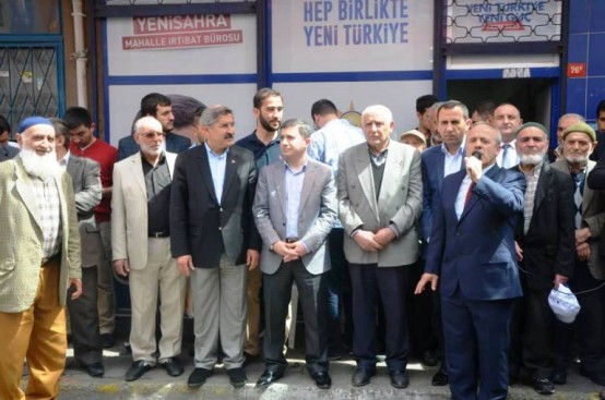 Ak Parti Yenisahra Seçim Bürosu açılışı 2015