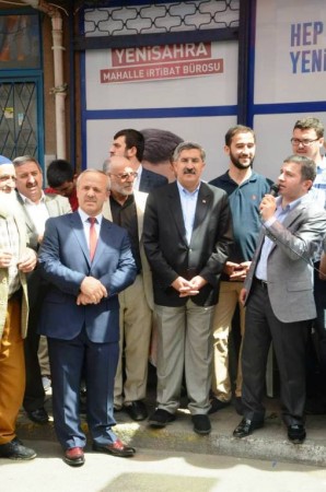 Ak Parti Yenisahra Seçim Bürosu açılışı 2015