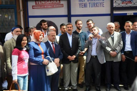Ak Parti Yenisahra Seçim Bürosu açılışı 2015