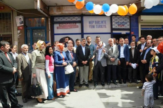 Ak Parti Yenisahra Seçim Bürosu açılışı 2015