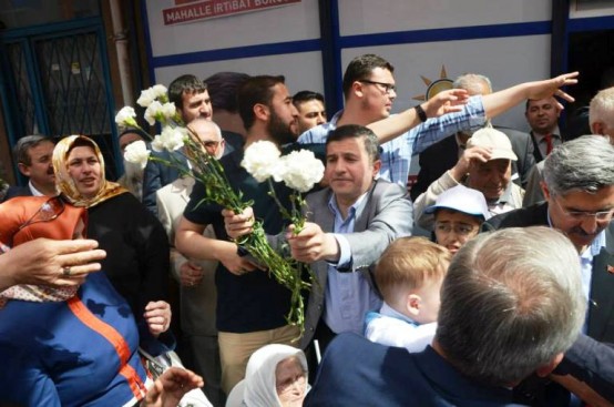 Ak Parti Yenisahra Seçim Bürosu açılışı 2015