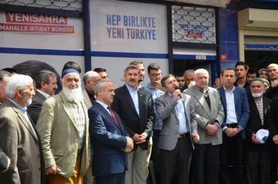 Ak Parti Yenisahra Seçim Bürosu açılışı 2015