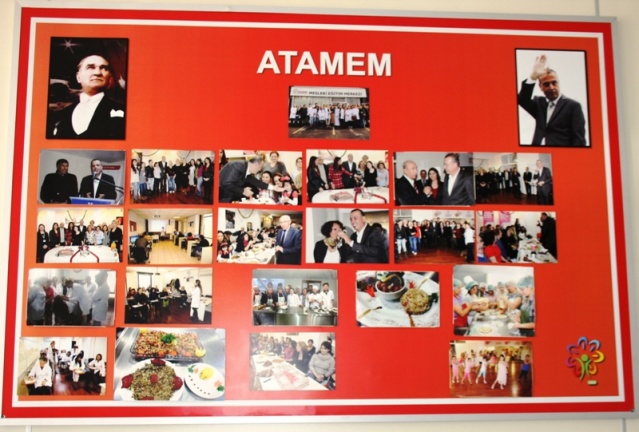 ATAMEM, ataşehir Belediyesi, Meslek Eğitim Merkezi Kursiyerleri, Sertifikalarını aldı