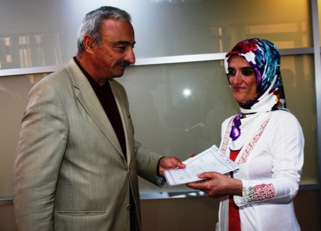 ATAMEM, ataşehir Belediyesi, Meslek Eğitim Merkezi Kursiyerleri, Sertifikalarını aldı