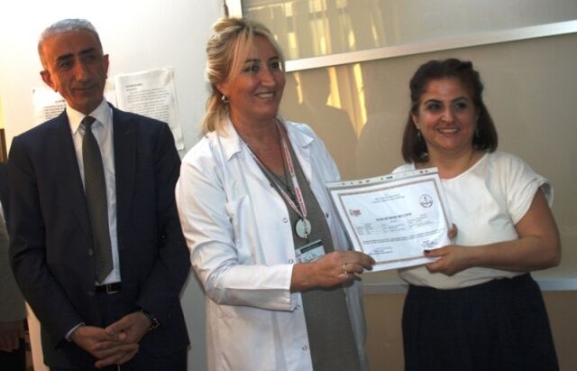 ATAMEM, ataşehir Belediyesi, Meslek Eğitim Merkezi Kursiyerleri, Sertifikalarını aldı