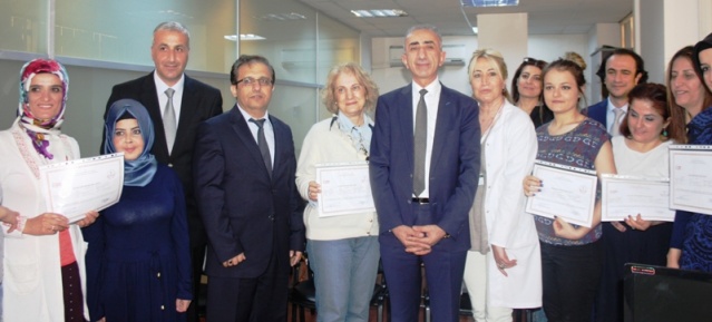 ATAMEM, ataşehir Belediyesi, Meslek Eğitim Merkezi Kursiyerleri, Sertifikalarını aldı