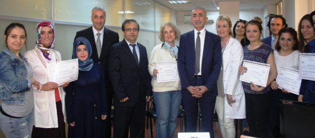 ATAMEM, ataşehir Belediyesi, Meslek Eğitim Merkezi Kursiyerleri, Sertifikalarını aldı