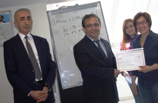 ATAMEM, ataşehir Belediyesi, Meslek Eğitim Merkezi Kursiyerleri, Sertifikalarını aldı