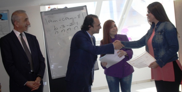 ATAMEM, ataşehir Belediyesi, Meslek Eğitim Merkezi Kursiyerleri, Sertifikalarını aldı