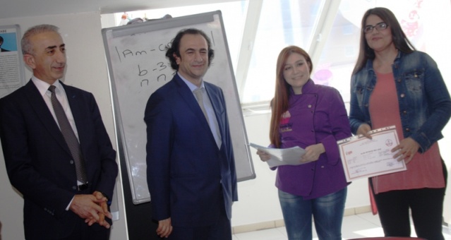 ATAMEM, ataşehir Belediyesi, Meslek Eğitim Merkezi Kursiyerleri, Sertifikalarını aldı