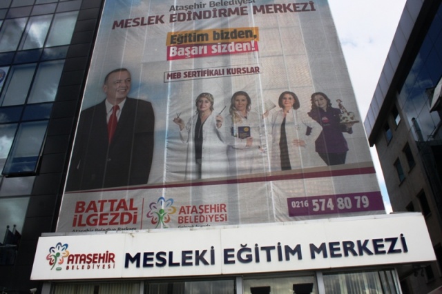 ATAMEM, ataşehir Belediyesi, Meslek Eğitim Merkezi Kursiyerleri, Sertifikalarını aldı