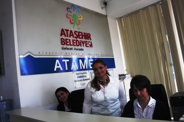 ATAMEM, ataşehir Belediyesi, Meslek Eğitim Merkezi Kursiyerleri, Sertifikalarını aldı