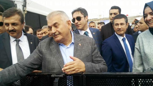 İstanbul Finans Merkezi Ataşehir Açılış fotoları 2016