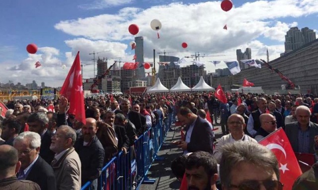 İstanbul Finans Merkezi Ataşehir Açılış fotoları 2016