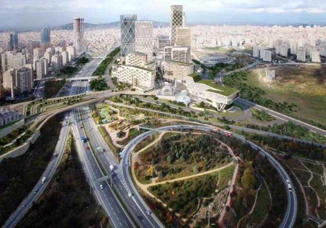 İstanbul Finans Merkezi Ataşehir Açılış fotoları 2016