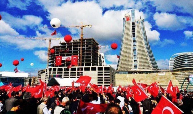 İstanbul Finans Merkezi Ataşehir Açılış fotoları 2016