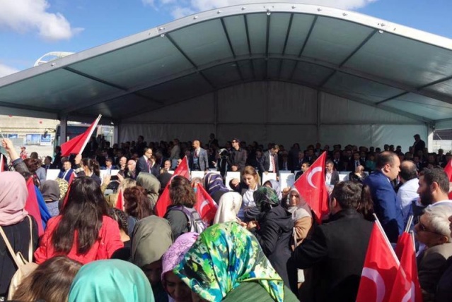 İstanbul Finans Merkezi Ataşehir Açılış fotoları 2016