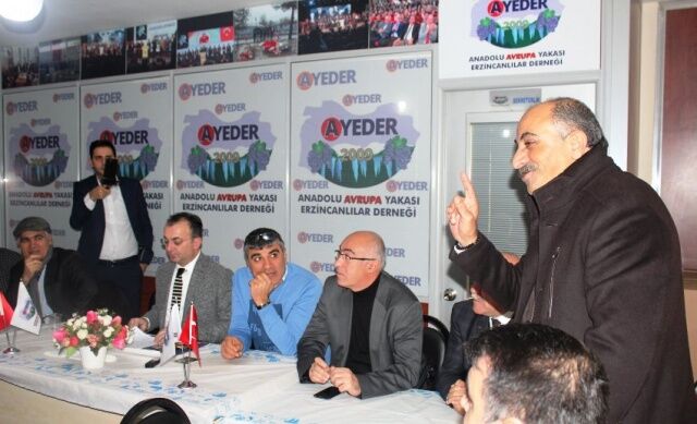 AYEDER, Anadolu, Avrupa Yakası Erzincanlılar Derneği