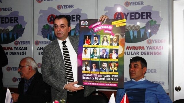 AYEDER, Anadolu, Avrupa Yakası Erzincanlılar Derneği