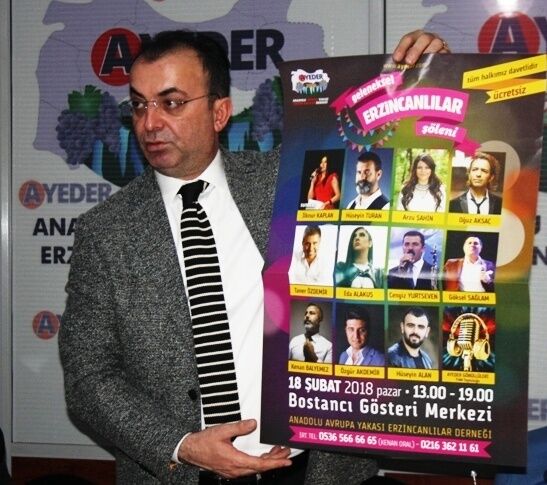 AYEDER, Anadolu, Avrupa Yakası Erzincanlılar Derneği