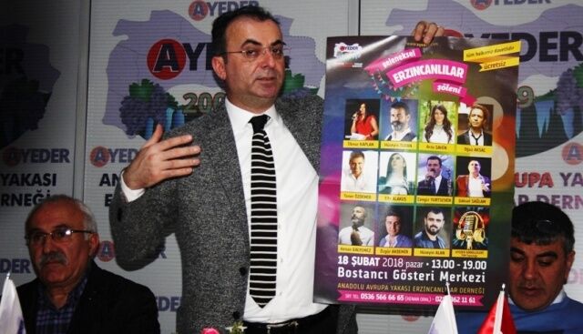 AYEDER, Anadolu, Avrupa Yakası Erzincanlılar Derneği