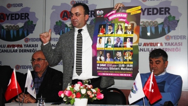 AYEDER, Anadolu, Avrupa Yakası Erzincanlılar Derneği