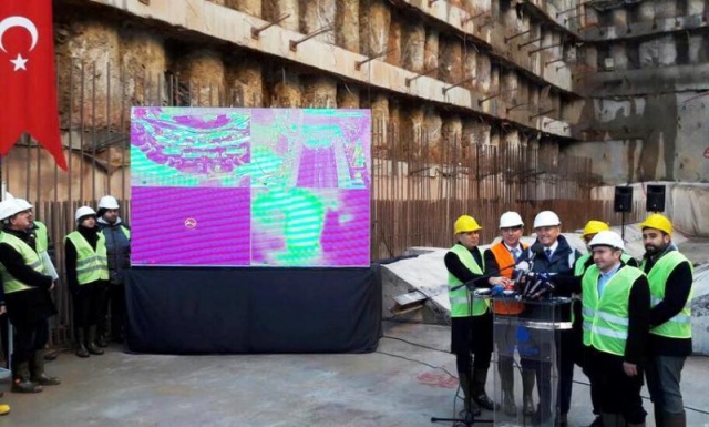 Bostancı, Dudullu Metro İstasyonu Çalışması 2017