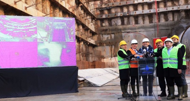 Bostancı, Dudullu Metro İstasyonu Çalışması 2017